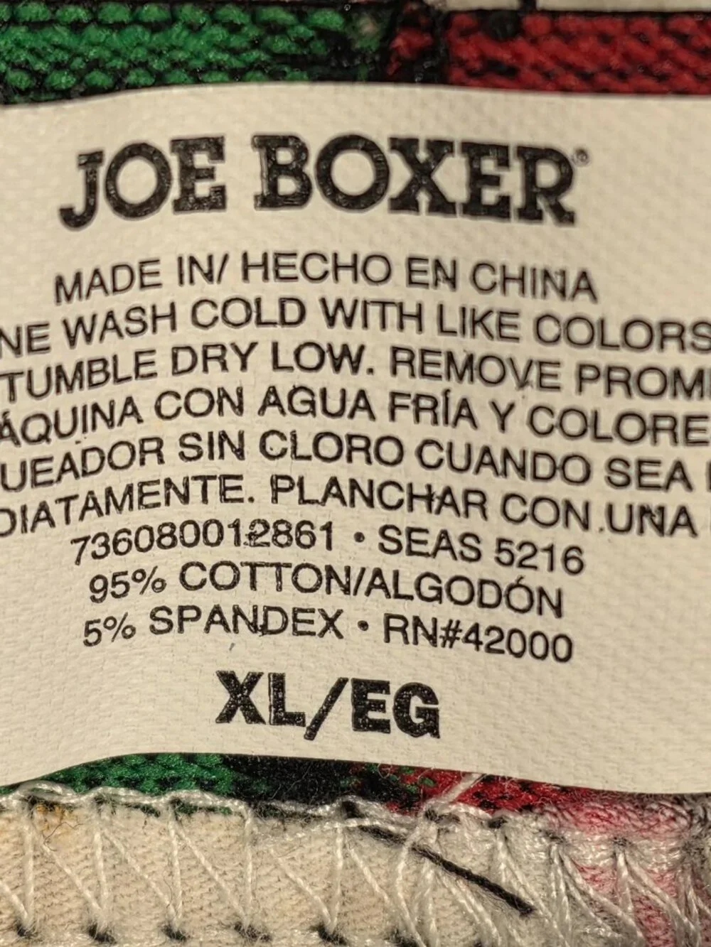 Joe Boxer Mens Holiday Christmas Boxer Shorts 